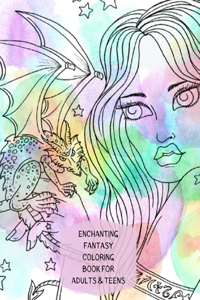 Enchanting Fantasy Coloring Book