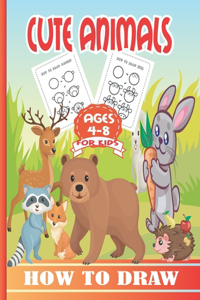 How to Draw Cute Animals for Kids Ages 4-8