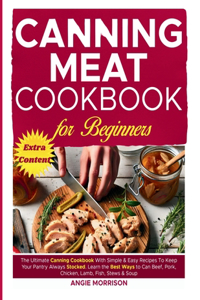 Canning Meat Cookbook for Beginners