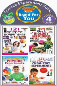 121 Plus 9 Science Experiment Complete Combo | Pack Of 4 Learning Experiment Books