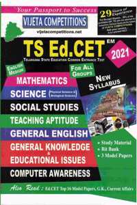 Telangana State ED-CET Entrance 2021 for All Groups [ ENGLISH MEDIUM ]
