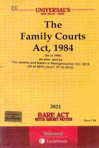 The Family Courts Act, 1984 [2021 Edn]