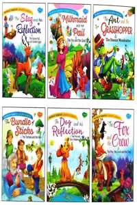 World Famous Aesop'S Fables Story Book(Pack Of 6 Books)