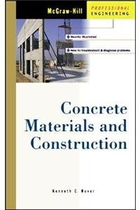 Concrete Materials & Construction