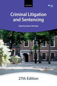 Criminal Litigation and Sentencing