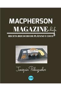 Macpherson Magazine Chef's - Receta Bizcocho de plátano y coco