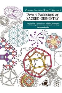 Divine Patterns of Sacred Geometry Coloring Book