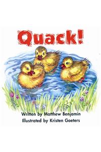 Ready Readers, Stage 1, Book 41, Quack, Big Book