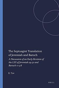 Septuagint Translation of Jeremiah and Baruch