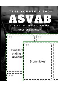 Test Yourself 200+ ASVAB Test Flashcards Shuffled Version