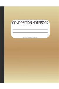 Composition Notebook College Ruled Lined Book