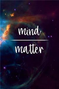 Mind over matter