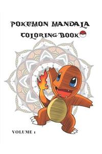 Pokemon Mandala Coloring Book Volume 1