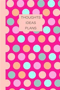 Thoughts Ideas Plans