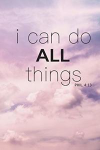 I Can Do All Things