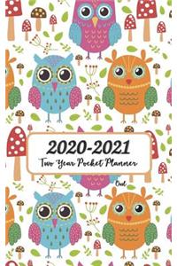 2020-2021 Owl Two Year Pocket Planner