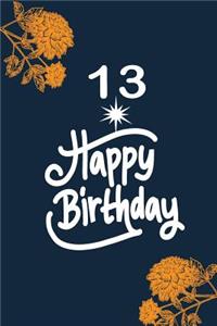 13 happy birthday