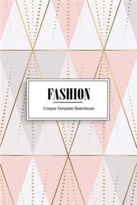 Fashion Croquis Template Sketchbook