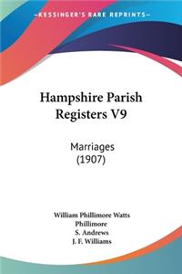 Hampshire Parish Registers V9