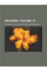 Records (Volume 15)