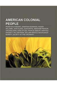 American Colonial People