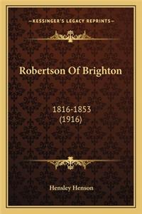 Robertson of Brighton