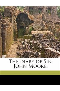 The Diary of Sir John Moore
