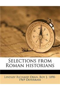 Selections from Roman Historians