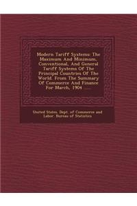 Modern Tariff Systems