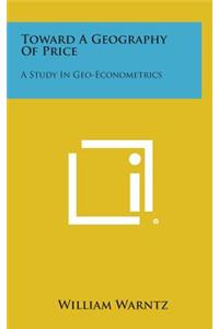 Toward a Geography of Price