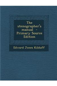 The Stenographer's Manual