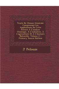 Traite de Chimie Generale