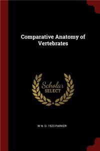 Comparative Anatomy of Vertebrates