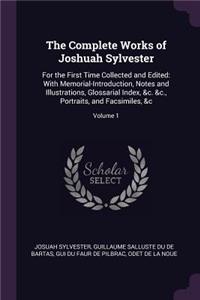 The Complete Works of Joshuah Sylvester