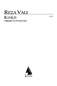Kord for Solo Guitar: Calligraphy No. 9