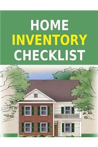 Home Inventory Checklist