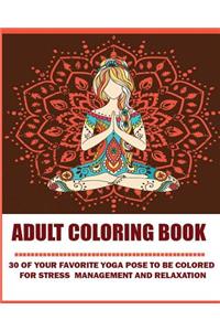 Adams Adult Coloring Book
