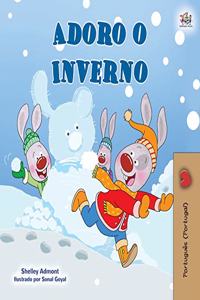 I Love Winter (Portuguese Book for Kids- Portugal)