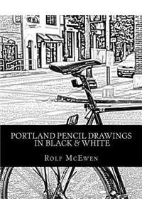 Portland Pencil Drawings In Black & White