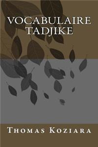 Vocabulaire Tadjike