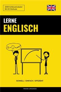 Lerne Englisch - Schnell / Einfach / Effizient
