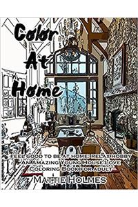 Color at Home: Adult Activity Book