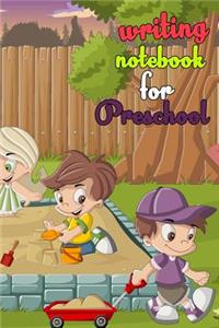 Writing Notebook For Preschool