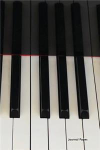 Journal Pages - Piano Keys