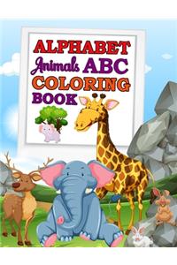 Alphabet Animal ABC Coloring Book