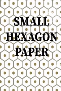 Small Hexagon Paper