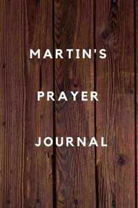 Martin's Prayer Journal