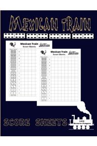Mexican Train Score Sheets