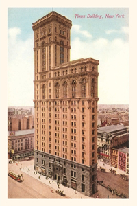 Vintage Journal Times Building, New York City