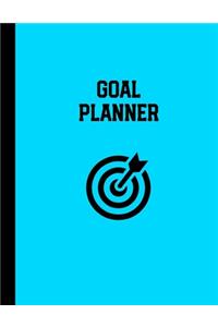 Goal Planner: Daily, Weekly & Monthly Goals Setting Journal Undated